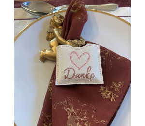 Stickdatei - ITH Mini Schokohülle "Danke" christlich